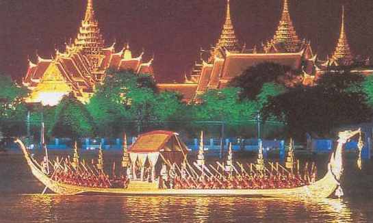 Royal ceremonial barge Thailand