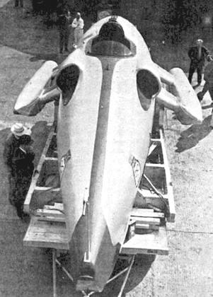 John Cobb's Crusader water speed record boat