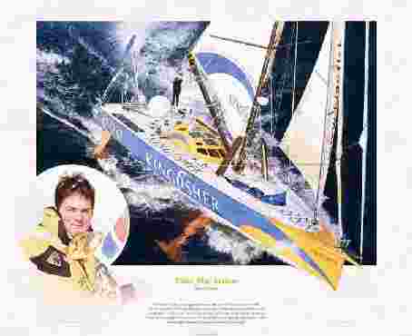 Ellen Macarthur limited edition print