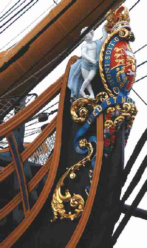 Figurehead of HMS Victory