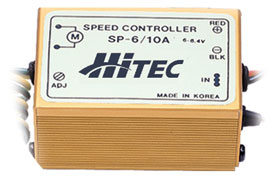 Hitec digital 6-10 amp speed controller