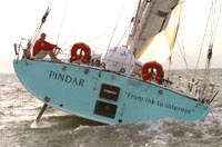 Emma Richards MBE and Pinda