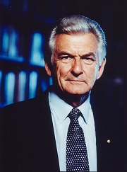 Robert Hawke, former prime minister of Australia