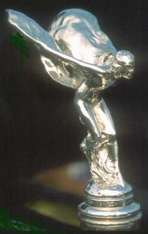 Rolls Royce - Flying Lady. Royce did not like the Spirit of Ecstasy, 