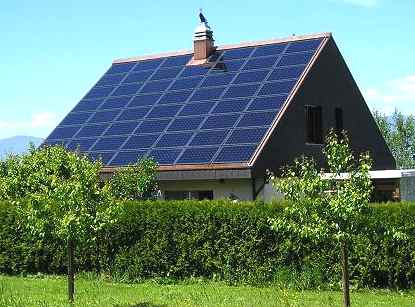 Solar Energy Panels On Houses