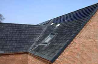 Solarpanels on house roof
