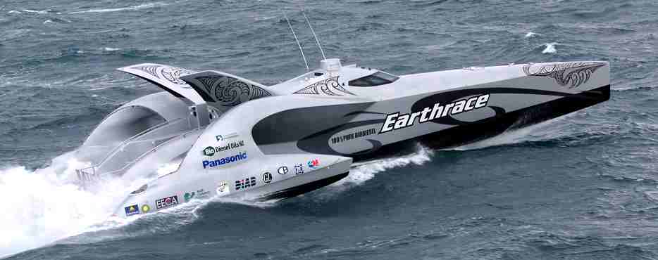 Earthrace bio diesel powered motor trimaran, Sea Sheppard