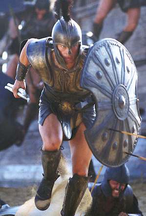 Brad Pitt as Achilles