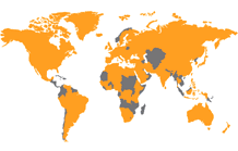 World Energy Council WEC member countries map