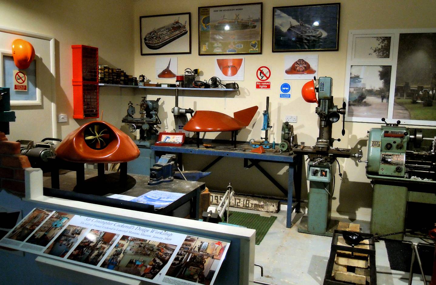 The workshop of Sir Christopher Cockerell