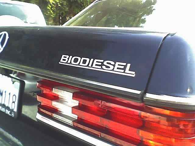 Mercedes Benz biodiesel sallon car