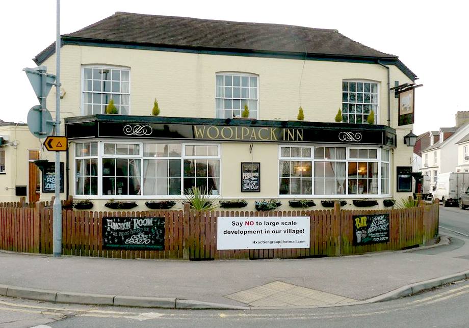 The Woolpack Inn at Herstmonceux is not what it used to be