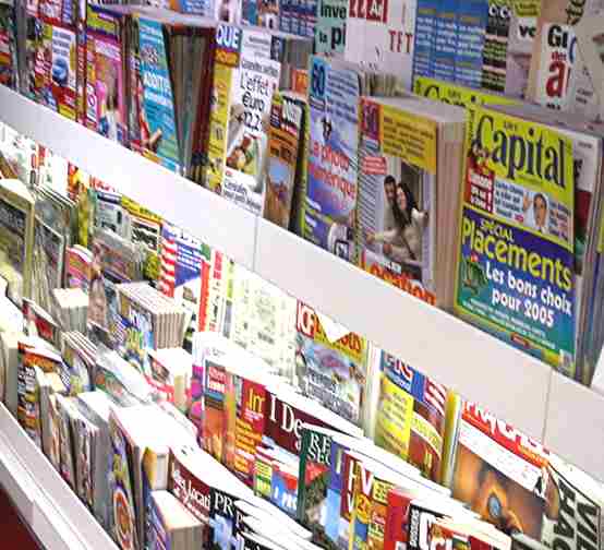 typical newsagent layout