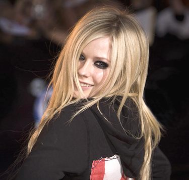 Avril Lavigne at the 2007 MuchMusic Video Awards on the red carpet