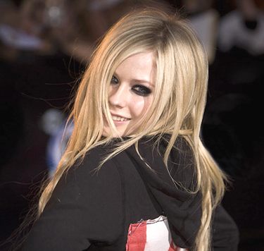 Avril Lavigne at the 2007