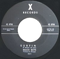 First Beach Boys promo record released December 1961 Surfin