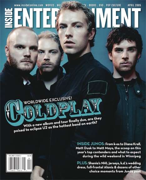 coldplay magazine
