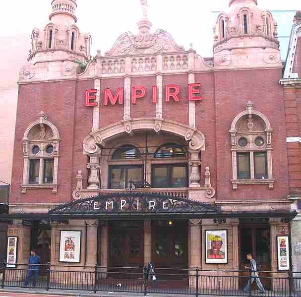 Hackney Empire theatre, London - original listed building
