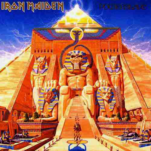 Iron Maiden Powerslave album cover