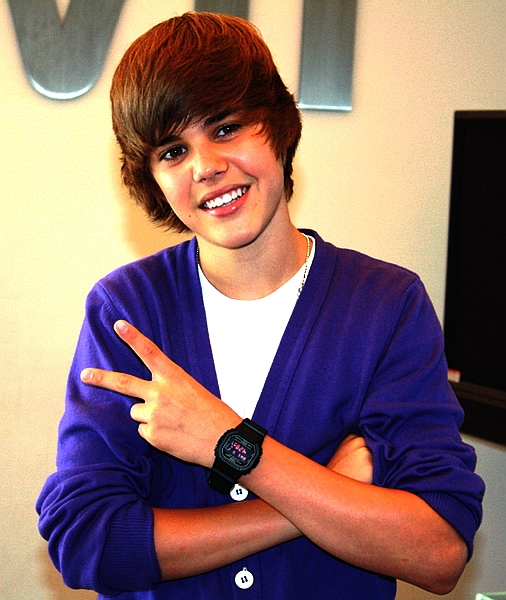 Justin Bieber in 2009