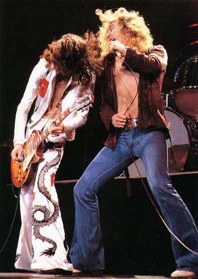 Led Zeppelin performing "Achilles Last Stand" at the Pontiac Silverdome on the 1977 US tour