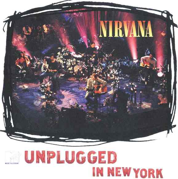 Nirvana MTV Unplugged in New York album cover