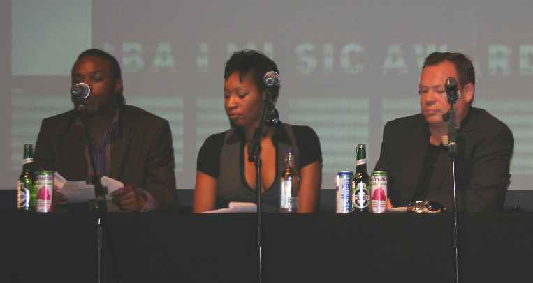 Ras Kwame (UMA host/ BBC Radio 1) , Terri Walker (UMA host) & Ali Campbell (UB40)