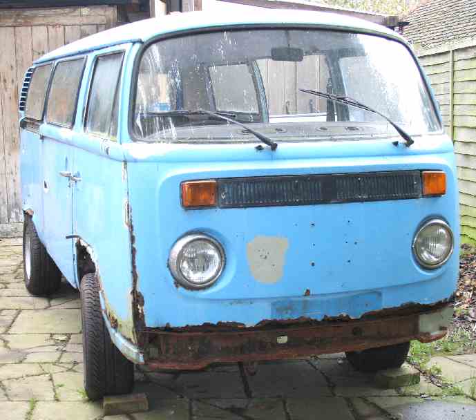 VW combi van adapters fitted to take BMW alloy wide wheels VW combi van adapters fitted to take BMW alloy wide wheels