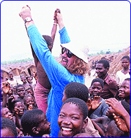 Billy Connoly in Mozambique