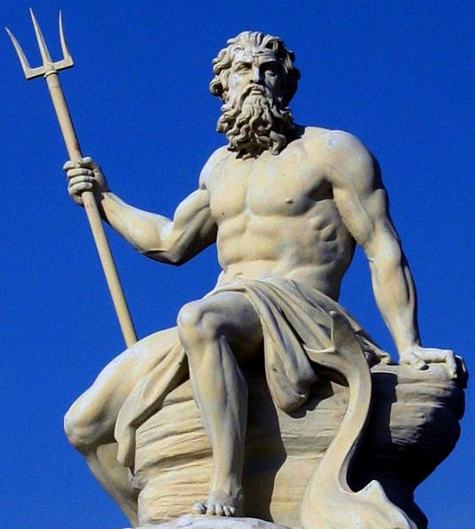 Poseidon is the Greek God of the sea