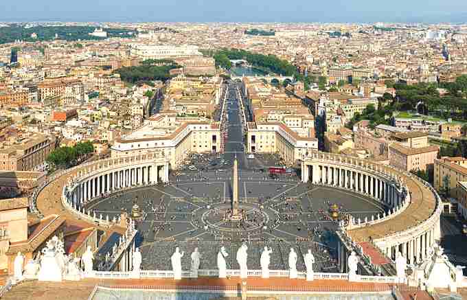 Vatican City St Peter's Square