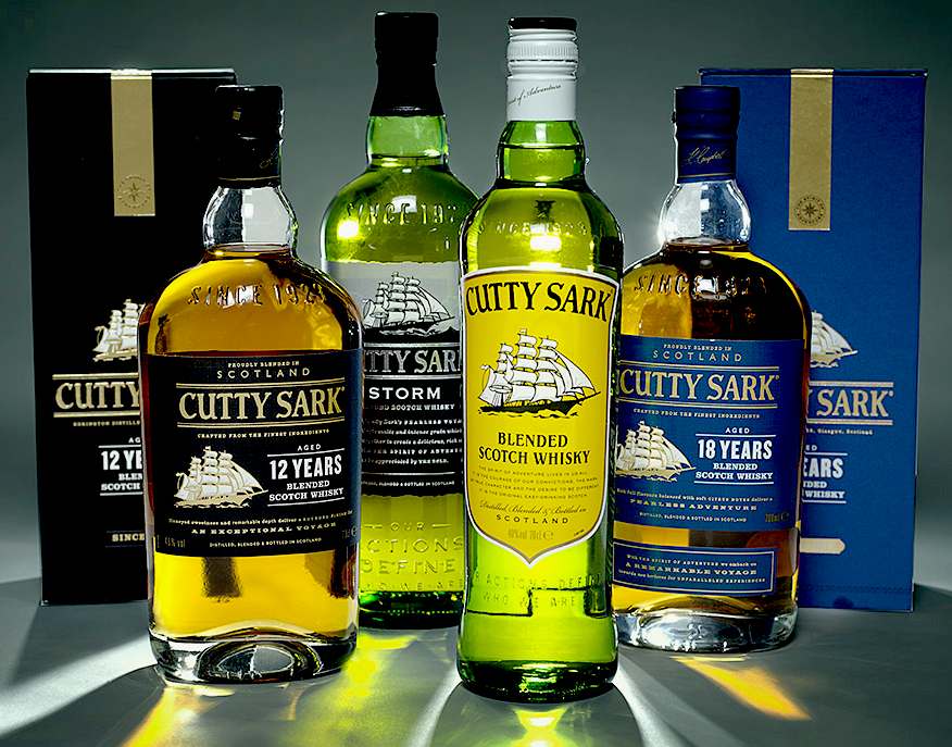 Cutty Sark scotch whisky