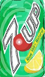 New 7Up (seven) natural can design