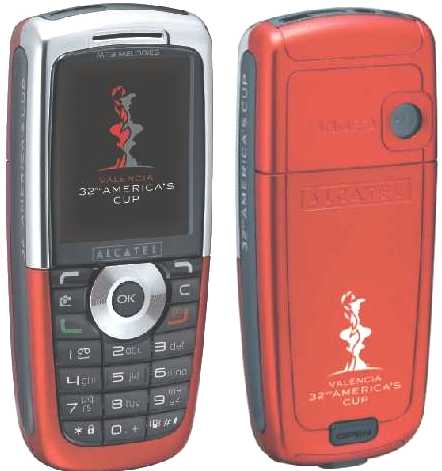 Alcatel T757 America's Cup mobile phone