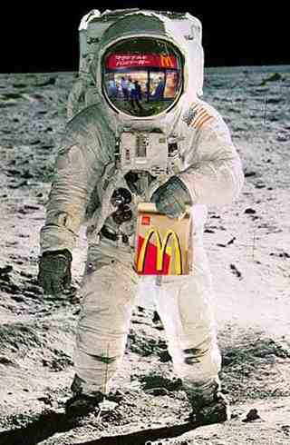 McDonald's might one day serve on the moon