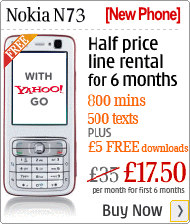 Nokia N73 mobile phone deal