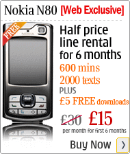 Nokia N80 mobile phone deal