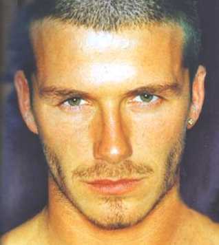 David Beckham portrait