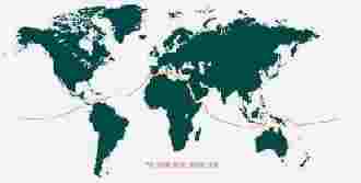 World Solar Navigation Challenge route map