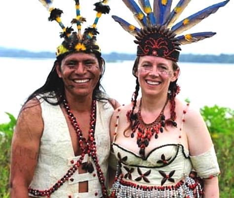 Patricio Jipa, a real life Shaman and his wife Mari Muench