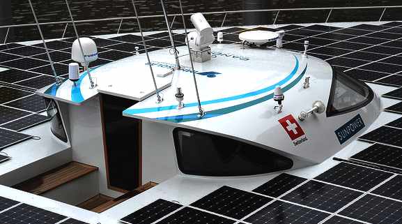 Planet Solar cabin and helm design details