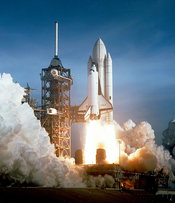 Space Shuttle Columbia, April 12, 1981 