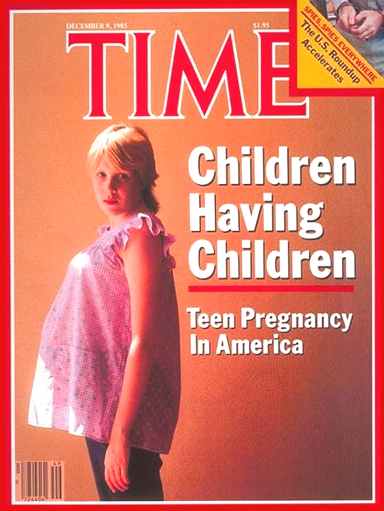 Time Magazine teenage pregnancy