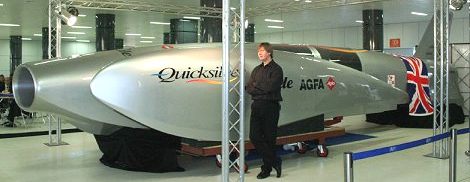 Quicksilver publicity launch, Nigel McKnight