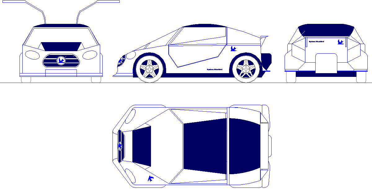 Ecostar DC50kW electric city car tribute to the design skills of Ken Norris and the CN7