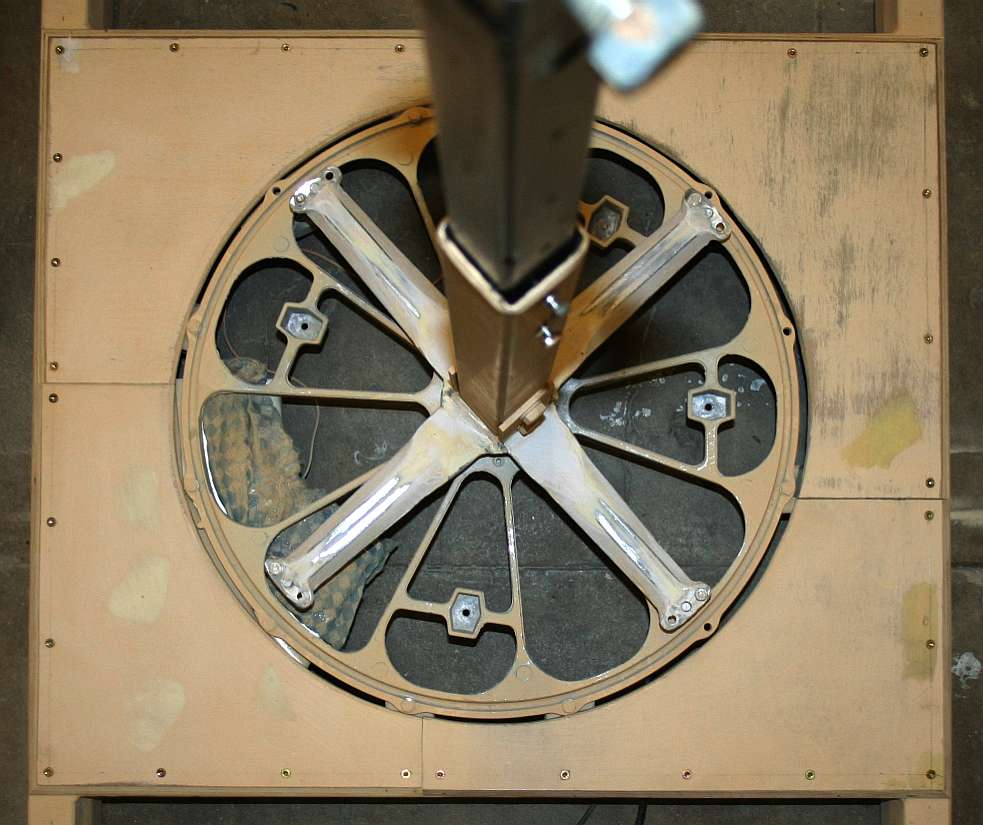 Compass deck of an exhibition stand, London, England