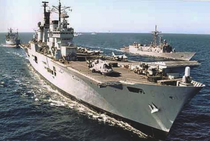 The Ark Royal, British Navy aircradt carrier