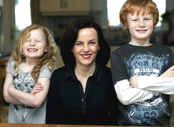 Claire Carpenter and family