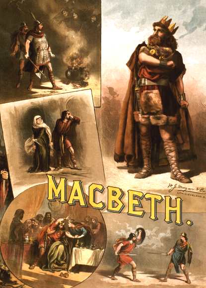 Macbeth illustration from 1884 - William Shakespeare