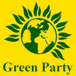 Green Party yellow Earth flower logo